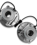 Rear Wheel Hub Bearing Assembly Set Of 2 Model 512440 For Chevy Equinox And GMC Terrain With ABS 2010-2017