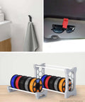 Rack of various colored 3D printer spools including PETG Filament 1.75Mm Black 1Kg Spool For Most FDM 3D Printers