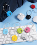 Eight Pack 3 Digit Combination Wire Locks For Luggage, Gym Lockers, Backpacks And Suitcases Waterproof Resettable Padlocks