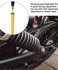 Heavy Duty Belt Tension Gauge Tool With L Shaped Pad Adjustable Up To 10 Pounds For Motorcycle And Car Belts Fast Readout