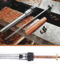 6mm Steel Pen Turning Mandrel With Taper And Straight Shank Bushing Compatible With Lathe Collet Or Chuck Morse Two Taper