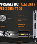 52 In 1 Electric Screwdriver Kit Cordless Mini Power Driver showing LED, buttons, and bit cover for electronics repair