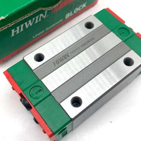 Rock Solid Linear Guide Rail System With Carriage Block HGH20CA HGR20 HGW20CC And HGW20HC For Smooth Motion, Four Way Equal Load, Ultra Precise CNC Automation Rail And Guideway Kit, HGH20CA block