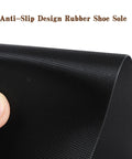 1.2MM Thick Non Slip Shoe Rubber Sole Sheet With Diamond Pattern Repair Patch, flexible and easy to cut for shoe repairs