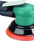 Five Inch Random Orbital Sander With Three Sixteenth Inch Orbit For Swirl Free Finishes Non Vacuum Twelve Thousand RPM Pneumatic Motor