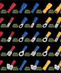 Ultimate 720 Count Tubular Wire Connector Kit Featuring Color Coded Electrical Terminals, Insulated Cable Ferrules In Yellow Red Blue, Heavy Duty Crimping Tool, Perfect For Pro Auto Home Wiring Projects. Assorted insulated wire terminals, 12-22 AWG