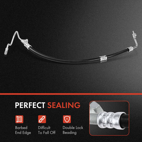 Power Steering Pressure Hose Line Assembly For Dodge Ram 1500 1998 To 2002 And Ram 2500 3500 1997 To 2002 With Hydraulic Brake Booster