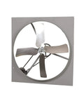 Heavy Duty 36 Inch Belt Drive Commercial Exhaust Fan Built Tough As Nails For Rugged Building Ventilation with four blades.