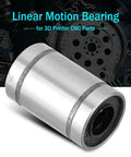 8 Pack LM6UU Linear Bearings 6x12x19mm, Double Sealed, Low Noise Steel Ball Bearings For CNC Machines