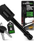 2 Inch Trailer Hitch Pin With Patented Locking Receiver For Class Three And Four Hitches Weatherproof Anti Theft Debris Protected