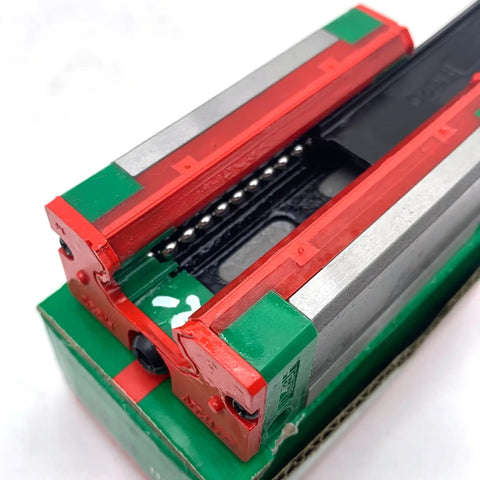 Beefy 4 Way Load Linear Guide Block HGH30 Series For CNC Machines And 3D Printers HGH30CA Z0C ZAC GK Rail Carriage Slider Bearings For Precise Motion Control, close-up rail block