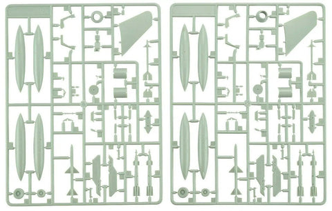 Parts from FA18 VFA 87 Golden Warriors 1 To 72 Scale Plastic Model Airplane Kit With Highly Detailed Parts And Quality Decals