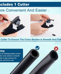 Cutter tool for 35Ft Three Eighths Inch DOT SAE J844 PA12 Nylon Air Line With Cutter For Pneumatic Tubing Three Eighths Inch Outer Diameter DOT Approved Air Brake Hose For Truck Trailer Suspension And Fluid Transfer 11 Meters