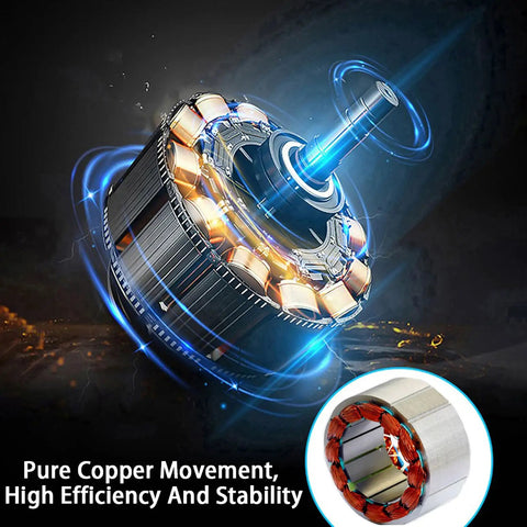 Beefy 800W To 1500W Brushless DC Tricycle Differential Motor For 48V To 60V E Trikes And Karts, 5 Hole 14 Tooth, Pure Copper Coil, DIY Bolt On Power, 3200 RPM, Durable Aluminum Shell. Brushless motor cutaway with pure copper windings