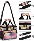 Insulated Picnic Backpack For Women And Men with adjustable strap and colorful design