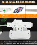 Washer Lid Lock Replacement Kit With Bezel Fits Series 600 700 And Maytag Bravos XL detailed close-up components