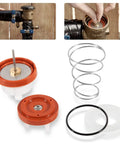 Pressure Vacuum Breaker Repair Kit For 1/2, 3/4, And 1 Inch PVB Backflow Preventers, RK1-720A Replacement Parts, components shown.