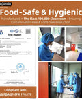 Food-safe cleanroom with workers handling Massive 16x24 Inch Parchment Paper Roll With 2000 Sheets Of Industrial Grade Oven Paper