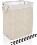 Stand Up Laundry Hamper With Handles And Built In Liner Two Pack Collapsible Laundry Basket For Dorm Bedroom Kids Room Storage