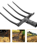 All Purpose Garden Fork Four Tine Workhorse For Soil Breaking And Manure Handling Heavy Duty Durable Head for farming