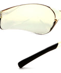 Built Tough Ztek Safety Glasses With IR Coated Clear Lenses And ANSI Z87 Certification For Seamless Under Welding Helmet Use featuring flexible rubber tips.