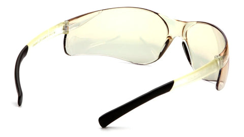Built Tough Ztek Safety Glasses With IR Coated Clear Lenses And ANSI Z87 Certification For Seamless Under Welding Helmet Use featuring flexible rubber tips.