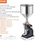 Easy Pull Down Manual Liquid Filler With 10 Liter Hopper And Adjustable 5 To 50 Ml Settings for efficient bottling.