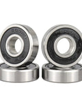 Ten Pack 6092RS Double Rubber Seal Bearings 9x24x7mm ABEC5 Z3V3 High Speed Sealed Miniature Bearings For Motors, Power Tools, Toys And Household Appliances With Low Noise And Smooth Operation, four bearings