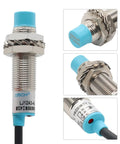 LJ12A3-4 Inductive Proximity Sensor Switch 4mm Sensing Distance M12 Housing PNP Normally Closed Output 2m Cable
