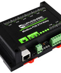 8-Channel Ethernet Relay Module With Modbus RTU TCP Protocol, PoE Powered, ABS Rail-Mount Case for Industrial Automation