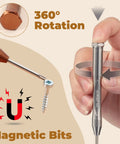 8pc Mini Magnetic Torx Screwdriver Set For Electronics Jewelry Eyeglasses Xbox Controller iMac And Watches with magnetic bit