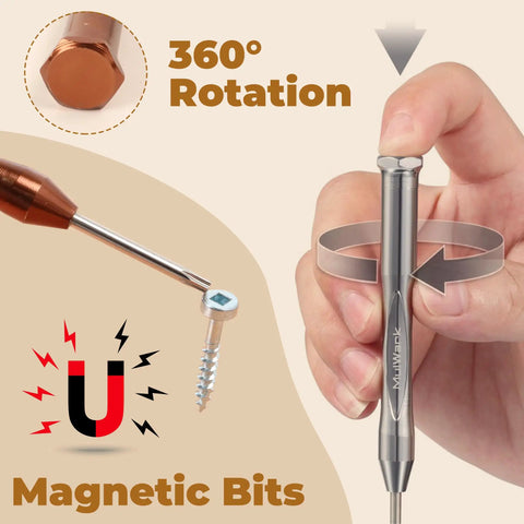8pc Mini Magnetic Torx Screwdriver Set For Electronics Jewelry Eyeglasses Xbox Controller iMac And Watches with magnetic bit
