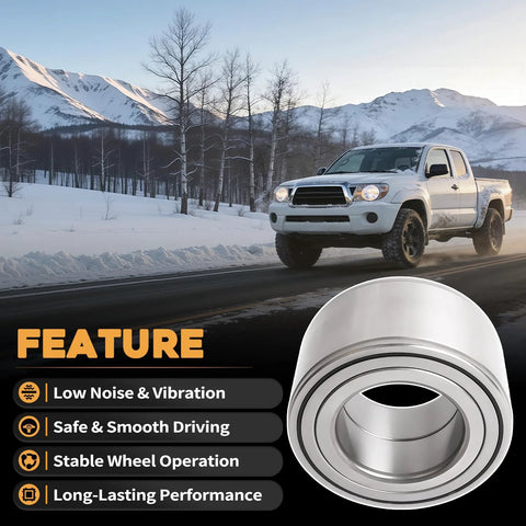 Front Wheel Hub Bearing Replacement For Tacomas, 4Runners, Tundras, And Sequoias 1995 Through 2007 with mountain background