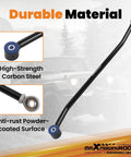 Adjustable Front Track Bar For Jeep Cherokee XJ 1984 to 2001 Lift Kit Center Axle After Suspension 4 To 6.5 Inch Length 790 To 830 mm Eyelet To Eyelet Easy Install Built Tough For Rough Trails. high-strength carbon steel front track bar