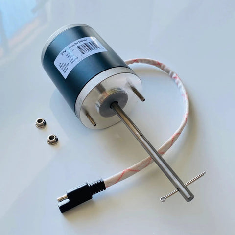 Replacement Motor For ATV Broadcast Spreader S100 12V DC 18W 900RPM 2.5A Beefy IP67 Sealed With Long Lasting Brush Life