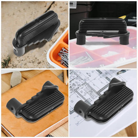 No Sweat Precision Center Scriber Woodworking Layout Gauge Top Shelf Marking Tool Tight Grip in dark navy color.