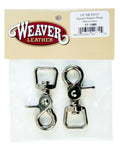 Crystal Bling Embellished Square Snap Hardware Five Eighths Inch NP Leather Craft Snaps in package front view