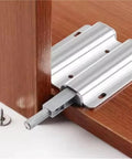 Magnetic Cabinet Door Latches Set 1 3 5 Pack Handle Free Touch Release Aluminum Alloy Buffers Damper Closers for cabinets