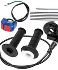 Plug And Play Mini Bike Throttle Kit Replacement For Coleman CT200U CT200U EX BT200X grips, cable, clamp, switch, and ties