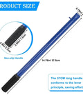 Horizontal Hydraulic Floor Jack Handle Replacement For Cars, Heavy Duty Carbon Steel, Durable, Corrosion Resistant, Portable, Blue