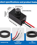3 Pack No Brainer Dusk To Dawn Sensor For Outdoor Lighting 120 To 277V Photoelectric Switch product specifications and features