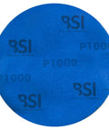Blue 1000 Grit Bowling Ball Sanding Disc Kit for Resurfacing Machines Ball Spinner and Hand Cleaning