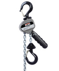 JET 1/2-ton compact lever hoist with chain and hooks, 10 ft lift