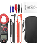 DIY Friendly Clamp Meter And Multimeter Combo With Auto Range 2000 Counts NCV TRMS 600A AC Clamp and accessories