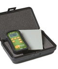 Pinless Wood Moisture Meter With Dual Depth Readings, Non-Damaging Sensor, On-Site Calibration, Pro-Grade Lumber Moisture Measurement For Woodworking, Construction, And DIY Projects in case