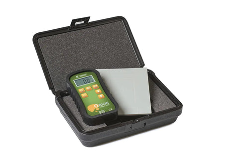 Pinless Wood Moisture Meter With Dual Depth Readings, Non-Damaging Sensor, On-Site Calibration, Pro-Grade Lumber Moisture Measurement For Woodworking, Construction, And DIY Projects in case