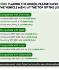 Chevy Blazer S10 Front Left CV Axle Shaft Assembly For 1997 To 2004 4WD AWD Models Including GMC Sonoma Jimmy Isuzu Hombre 1998 To 2000 Oldsmobile Bravada 1997 To 2001 Driver Side fitment chart