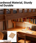 Wood Dowel Pins Kit, 90 Pieces, Imperial Diameters 1/4 Inch, 5/16 Inch, 3/8 Inch Wood Dowels For DIY Furniture Repair And Woodworking Projects displayed in a study area.
