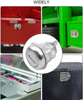 One Key For All Toolbox Locks 4 Pack Keys Alike 5 8 Inch Lock Cylinders Fit T Handle Tool Boxes and Truck Toolboxes close-up