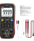 Smart Digital Multimeter UT60S True RMS 9999 Counts 1000V AC DC Voltmeter and Ammeter with probes and manual